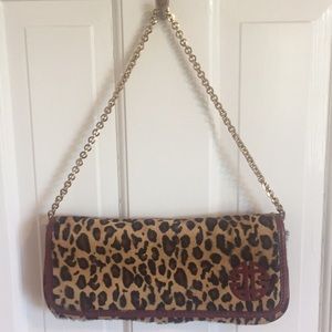 Antonio Melani Cheetah Print Pony Hair Bag